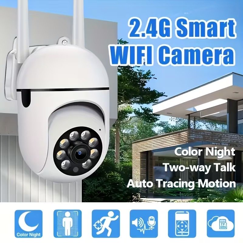 1-Pack 1296P 3MP Smart Wi-Fi Security Cameras 1-Pack 1296P 3MP Smart Wi-Fi Security Cameras