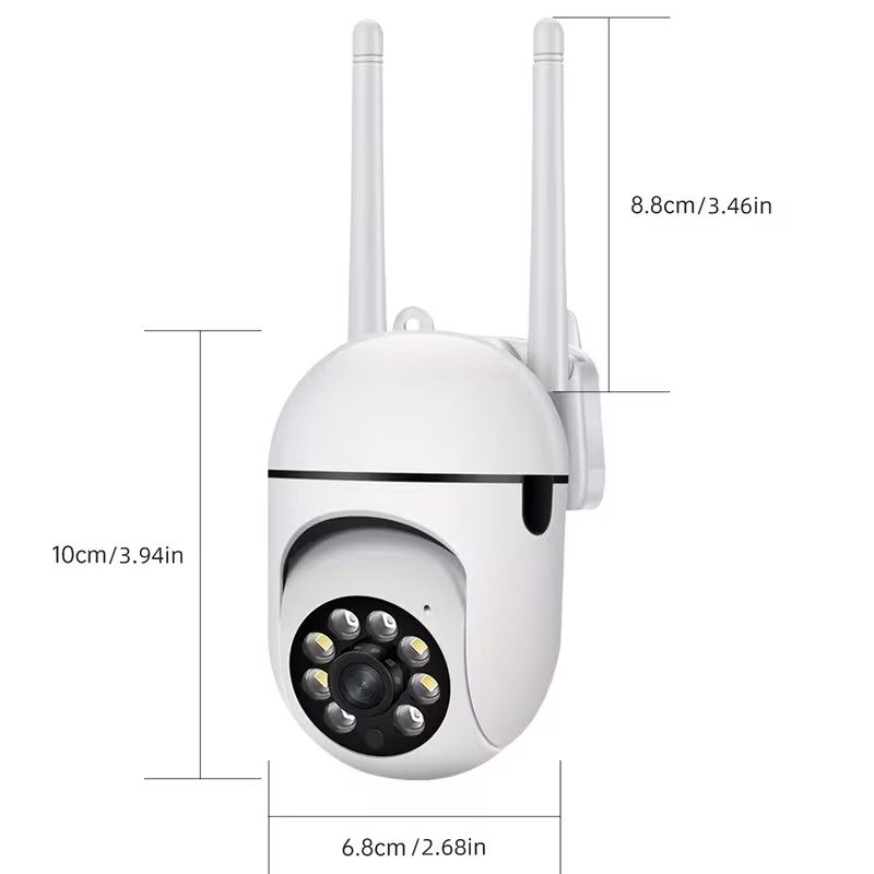 1-Pack 1296P 3MP Smart Wi-Fi Security Cameras5