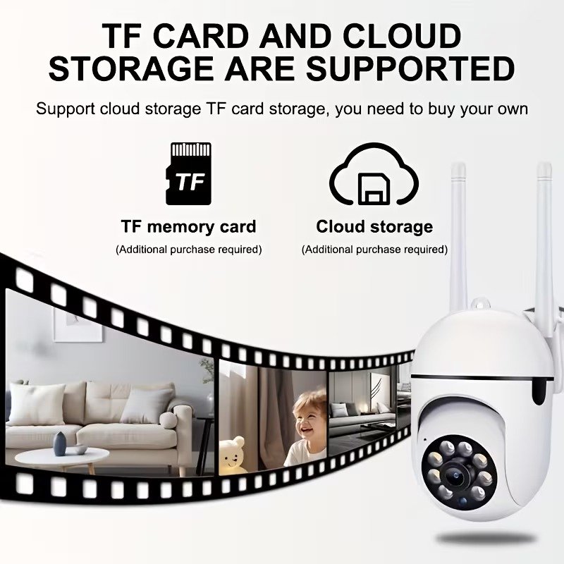 4-Pack 1296P 3MP Smart Wi-Fi Security Cameras, 360° Pan-Tilt, Night Vision, Two-Way Audio29