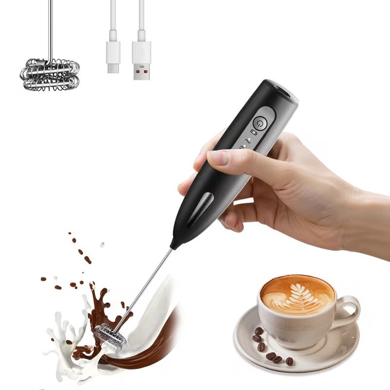 Exclusive USB Rechargeable Electric Milk Frothier (4)