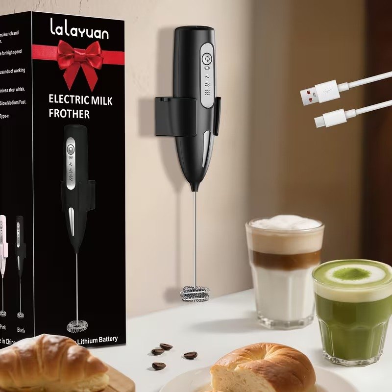 Exclusive USB Rechargeable Electric Milk Frothier (5)