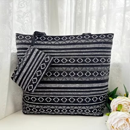 Premium Ethnic Woven Tote Bag 