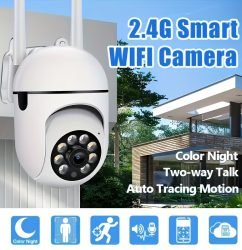 1-Pack 1296P 3MP Smart Wi-Fi Security Cameras